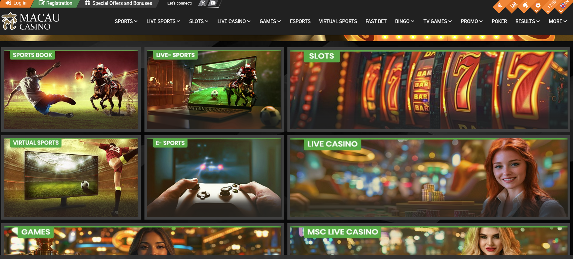 Macau Casino screenshot